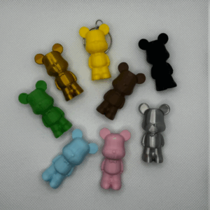 Orsetti Portachiavi 3D – Colorati, Originali e Personalizzabili