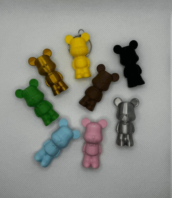 Orsetti Portachiavi 3D – Colorati, Originali e Personalizzabili